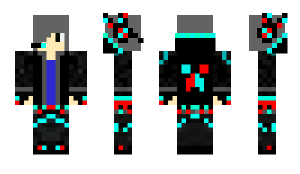 Minecraft skin M4R10n3tte