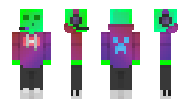Minecraft skin BruhX