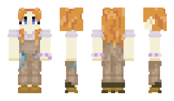 Minecraft скін по ніку FLUFFY_ID