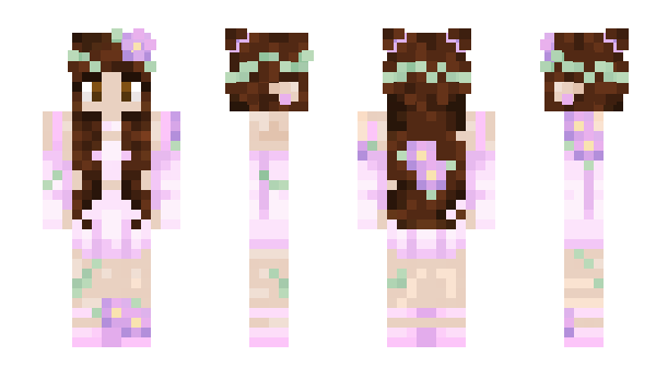 Minecraft skin Livvvv