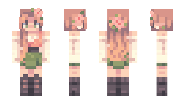 Minecraft skin Lilaria