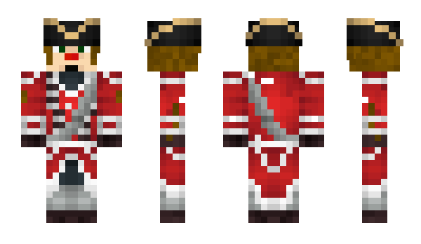 Minecraft skin NezRouge