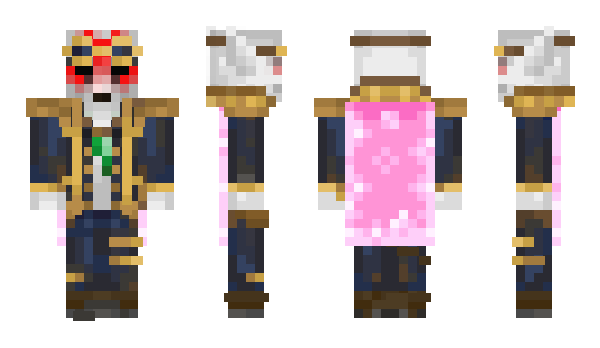 Minecraft skin Amaterasu596