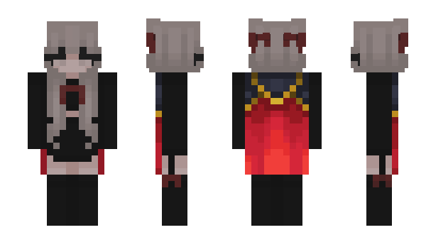 Minecraft скин по нику QueenOfRavens