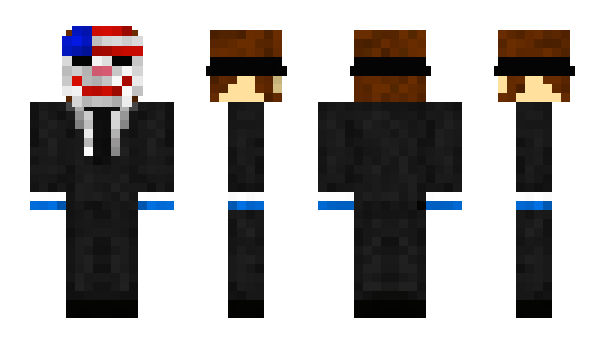 Minecraft skin lavawolf