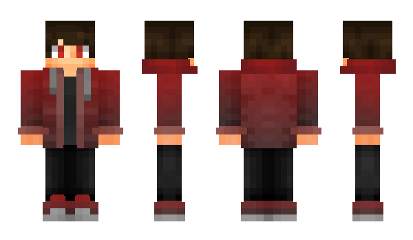 Minecraft skin Red3001
