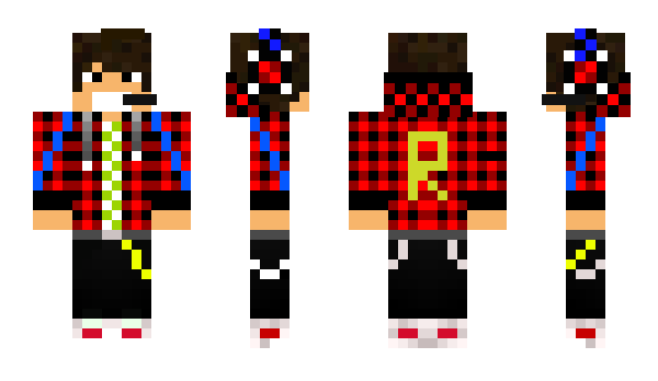 Minecraft skin RafaelRBR
