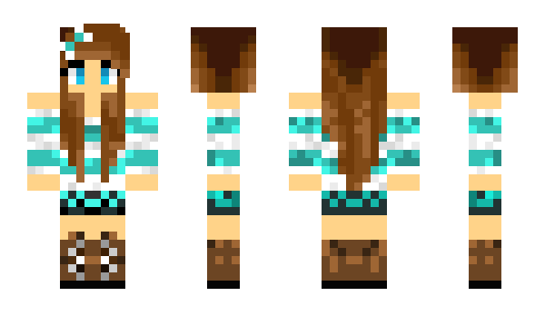 Minecraft skin fimina