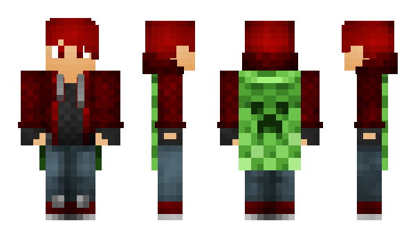 Minecraft skin RedTheAnimator