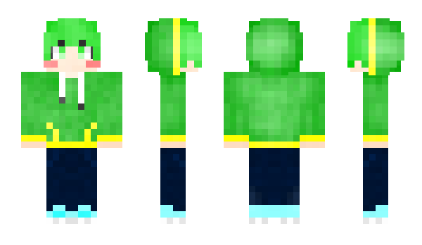 Minecraft skin Lime_Slime