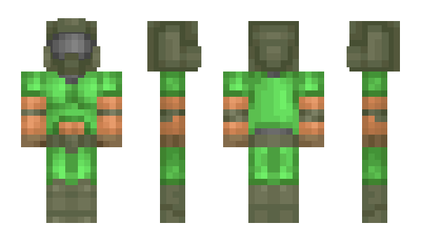 Minecraft skin Okreya