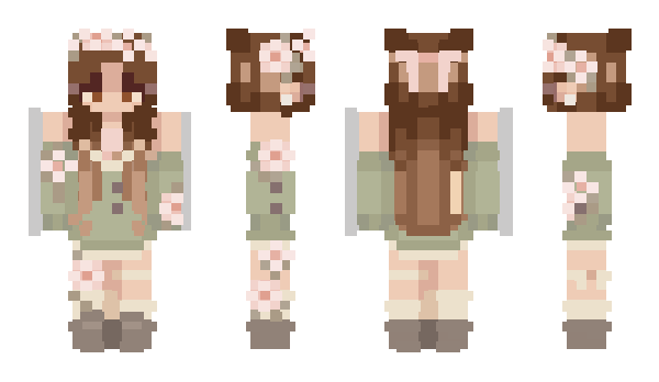 Minecraft скін по ніку maybeciara