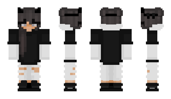 Minecraft скин по нику Momule