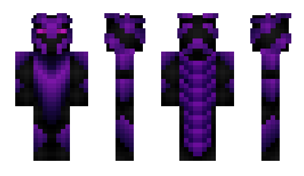 Minecraft skin PurpleZeus