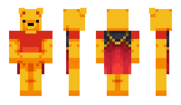 Minecraft skin yellowbeargaming