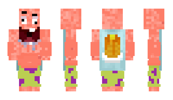 Minecraft скин по нику spongebob674169