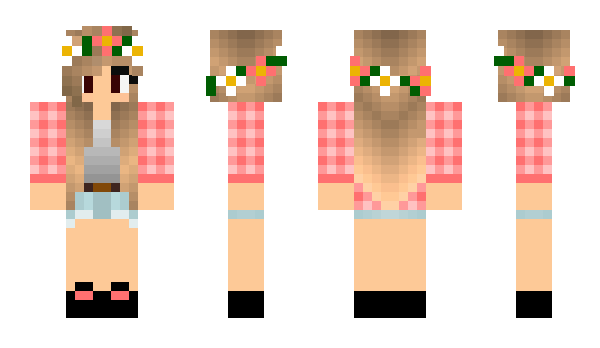 Minecraft skin Ilona158