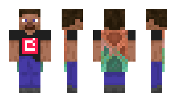 Minecraft skin WaitPerson