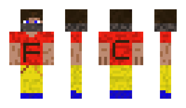 Minecraft skin TheKisleka