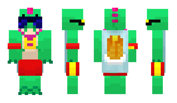 Minecraft скин по нику leleoninja