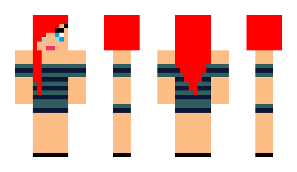 Minecraft skin Roxiee