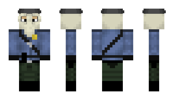 Minecraft skin Aksuli