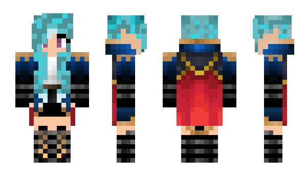Minecraft skin Redferret24