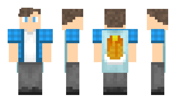 Minecraft скин по нику Hikigai