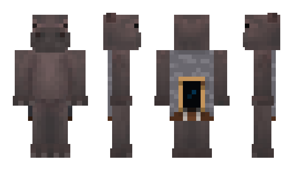 Minecraft скин по нику Hitbox_Hippo