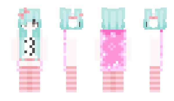 Minecraft skin SlammedByAFemboy