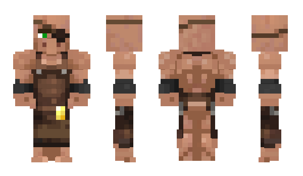 Minecraft skin DaggerMan