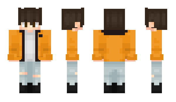 Minecraft скин по нику jackiscool04