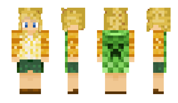 Minecraft skin Allooma