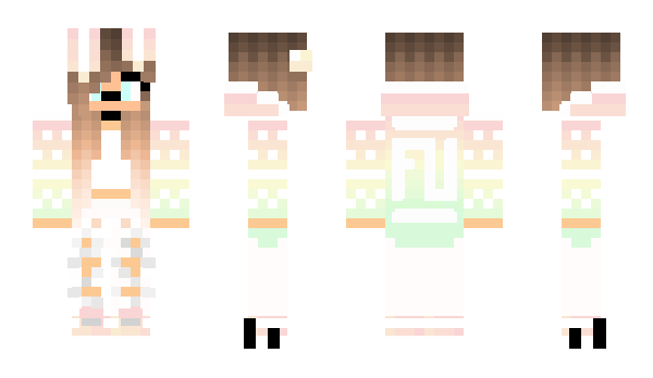 Minecraft skin Asaku