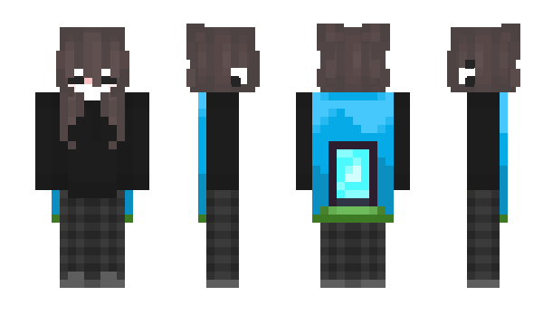 Minecraft skin catgirlsotten