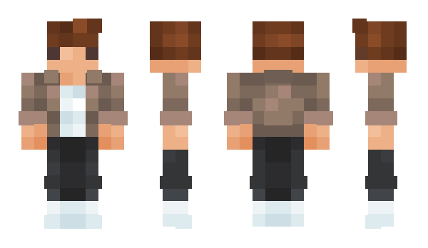 Minecraft skin kurtinal