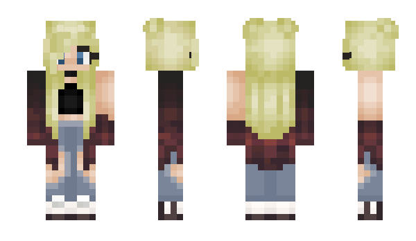 Minecraft skin TheSmartBlonde