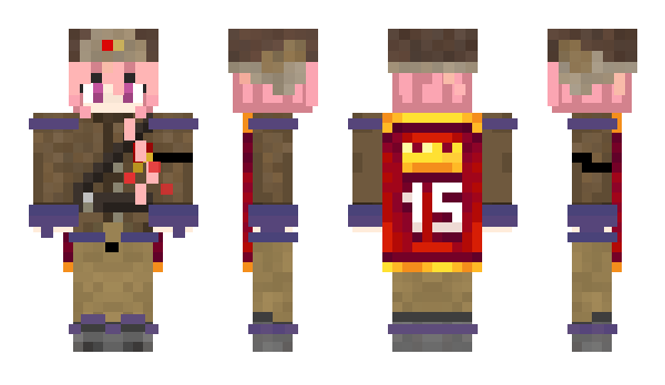 Minecraft skin Zheskay