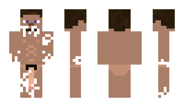 Minecraft skin FrothySemanBeard