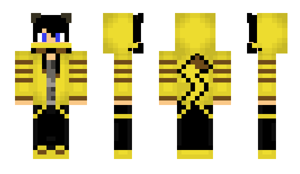 Minecraft skin goofycat