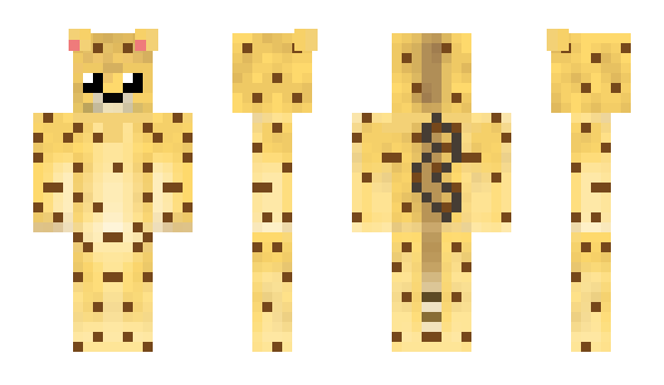 Minecraft skin CheetahGirl20