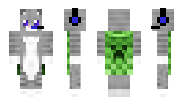 Minecraft skin MyatkinCat