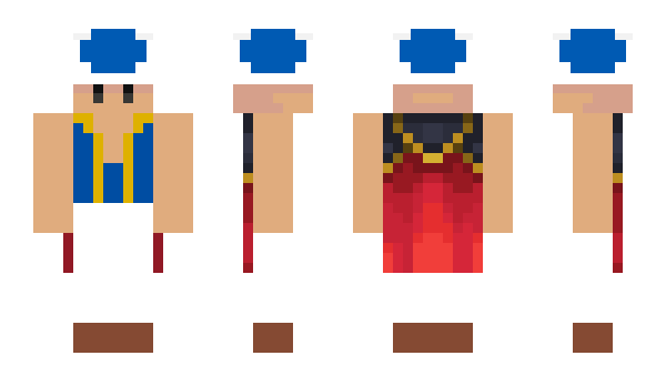 Minecraft skin NotSaroda
