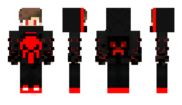 Minecraft skin Fire_Craft_