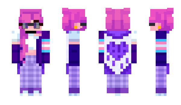 Minecraft скин по нику JasmineInPink