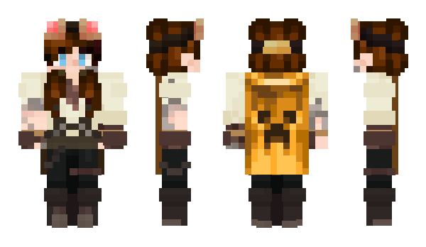 Minecraft скин по нику MaidenLuminous