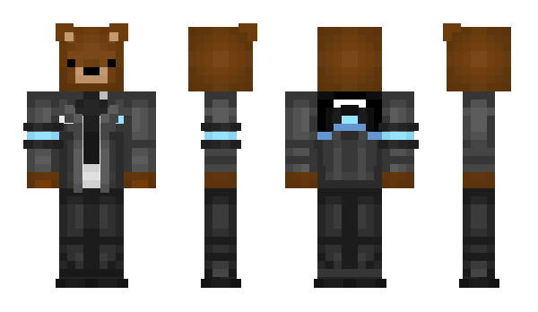 Minecraft skin Udgu