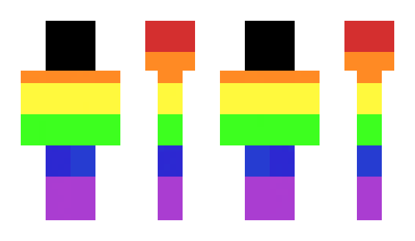 Minecraft skin LGBT4