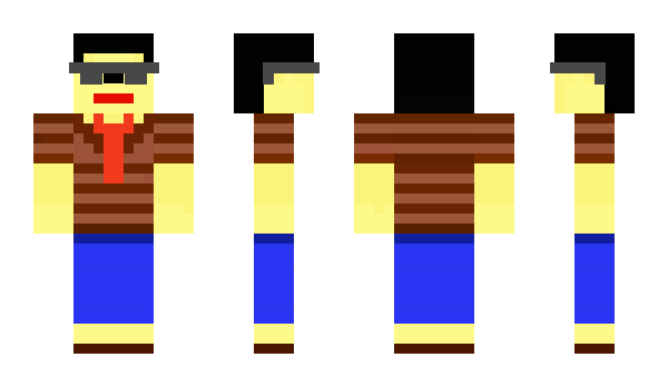 Minecraft skin CapK999