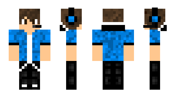 Minecraft скін по ніку UnskilledNB